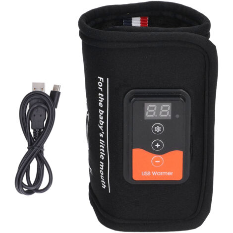 Chauffe-biberon USB portable, chauffage rapide et température constante pour voiture et maison