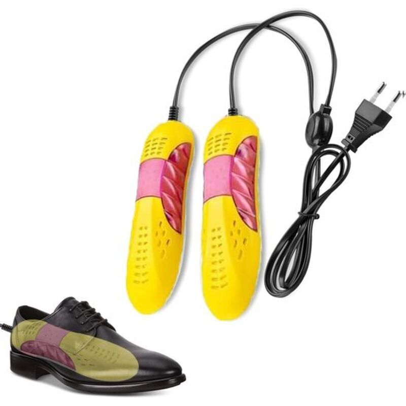 Chauffe-bottes - Sèche-chaussures portable et léger - Jaune