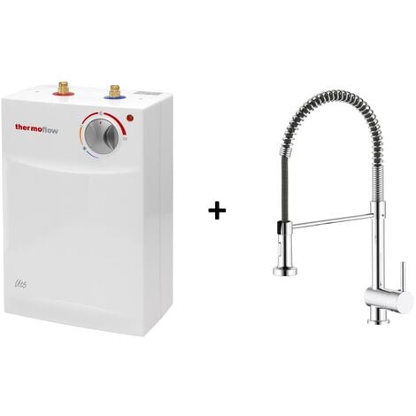 EINFEBEN Robinet Chauffe eau Instantané Electrique 3kW pour un Lave-mains,  Vaisselle Mais Pas pour une