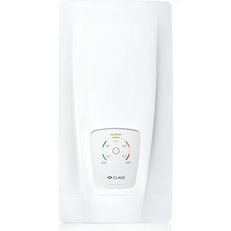 Chauffe-eau compact instantané triphasé 380V DCX Next 27 kW 39A
