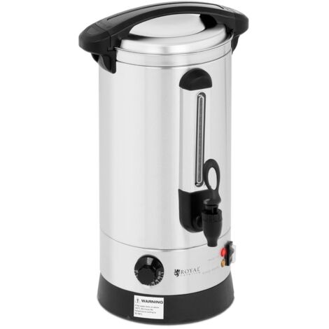 Chauffe-eau double paroi en acier 8,7 L 1500 W