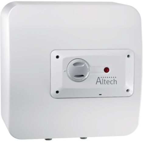 Chauffe-eau électrique 15 litres sous évier – Résistance blindée – Classe énergétique B – Installation facile pour espaces réduits – Altech