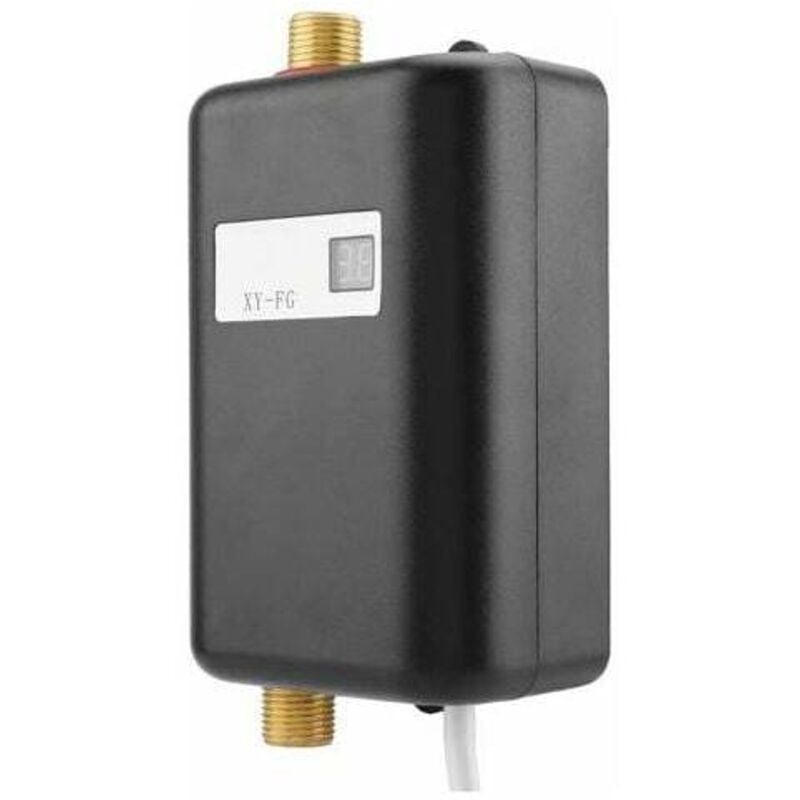 Chauffe-Eau Electrique 220-240V 3800W Chauffe-Eau Instantané Convient pour convertir de l'Eau Froide en Eau Chaude Température de Débit d'Eau