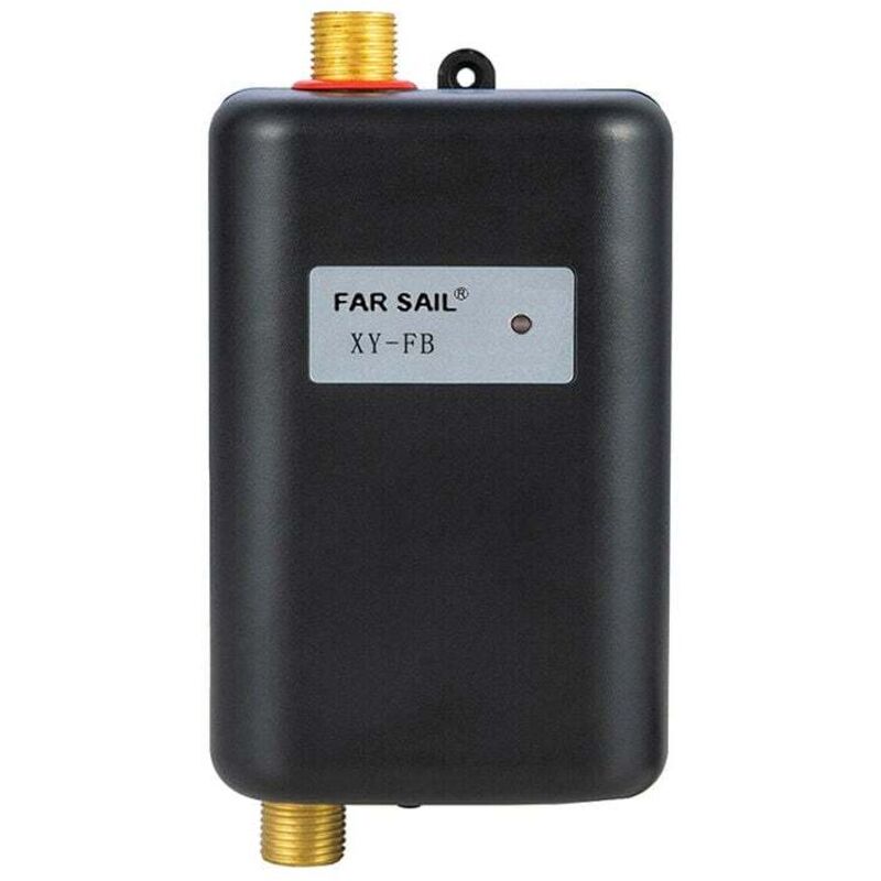 Ugreat - Chauffe-eau électrique 220 v 3 400 w sans réservoir, adapté pour convertir l'eau froide en eau chaude, température de débit d'eau réglable,