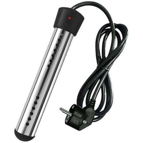 Chauffe-eau électrique 3000W avec tension d'immersion, chauffe-eau de piscine, chauffe-eau portable, adapté aux bassins, seaux INHHUB