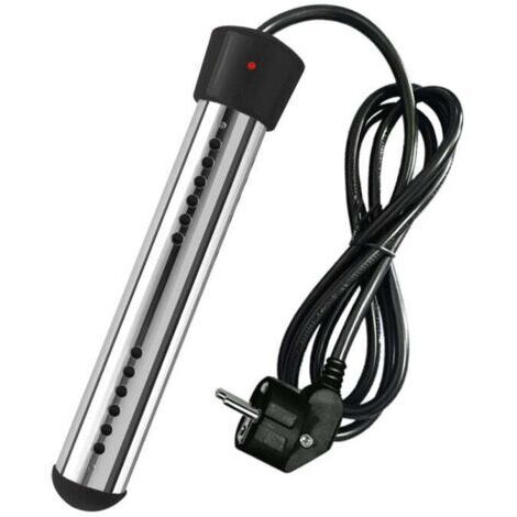Chauffe-eau électrique 3000W avec tension par immersion, chauffe-eau de piscine, chauffe-eau portable, adapté pour étangs, seaux