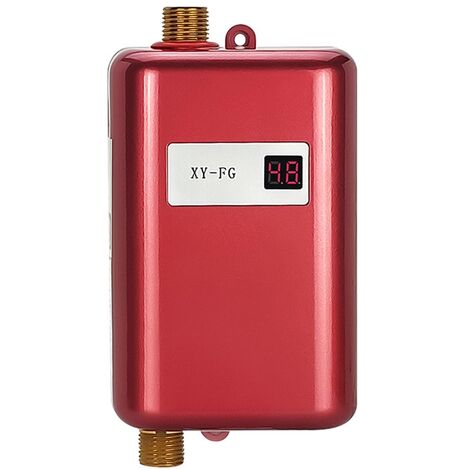 7500w Chauffe-eau instantané sans réservoir Douche électrique Mini