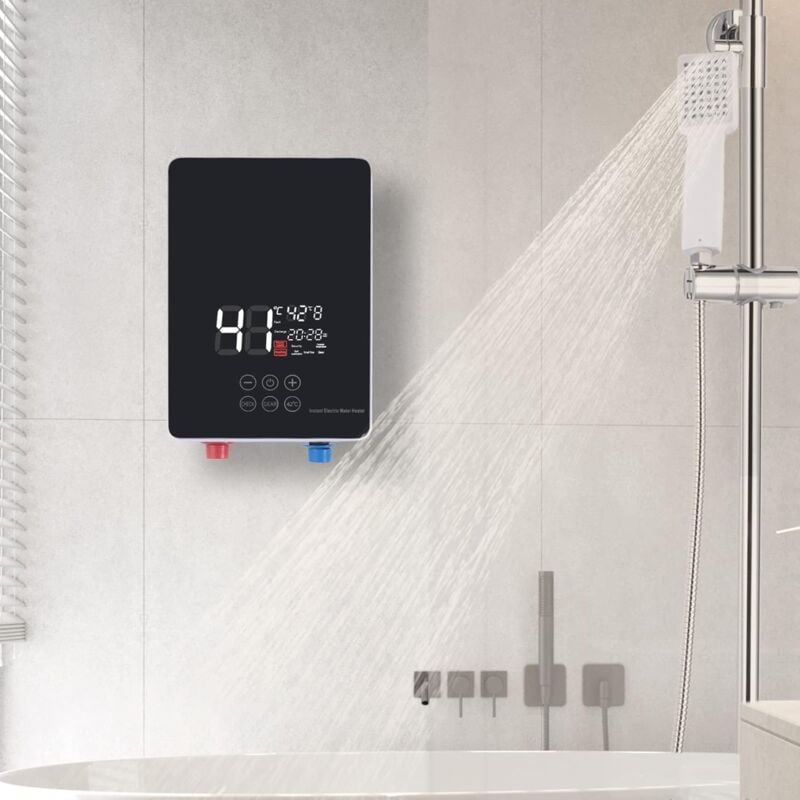Gojoy - Chauffe-Eau Électrique 6000W 220V Type Chaud Douche Murale Domestique Machine De Salle De Bain Température Constante Trésor De Cuisine Chaude