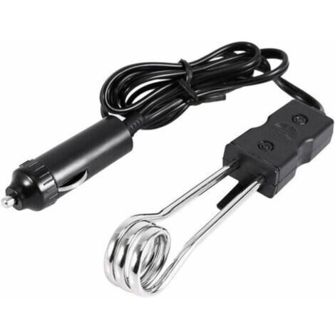 Chauffe-eau électrique à immersion instantanée à économie d'énergie portable chauffage voyage camping pique-nique outil d'eau bouillie pour 12V