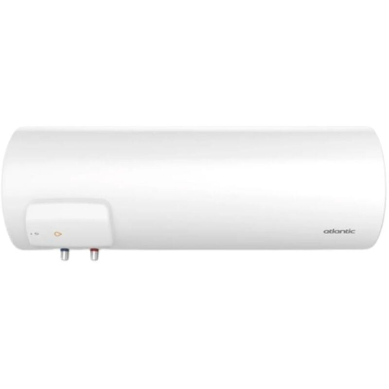 Chauffe-eau électrique stéatite 100L zénéo horizontal mural raccordement dessous 155411 - Atlantic