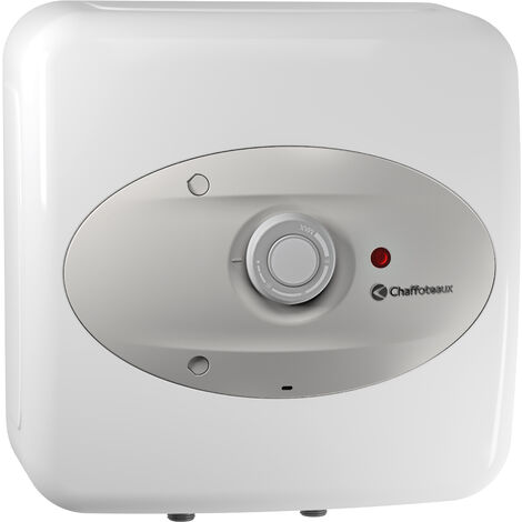Chauffe-eau électrique CHAFFOTEAUX sur évier 30 litres - Blanc