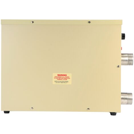 Chauffe-eau électrique de thermostat de 220V 5.5KW pour l'accessoire de baquet chaud de station thermale de piscine