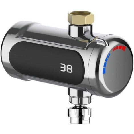 Chauffe-Eau Électrique Instantané De Robinet, Robinet Électrique Avec Affichage De La Température À Led, Chauffe-Eau De Robinet , Mini Chauffe-Eau
