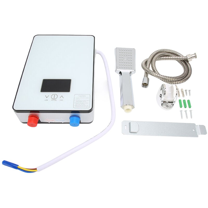 Jeffergarden - Chauffe-eau électrique instantané sans réservoir 220V 6500W pour douche de salle de bain à domicile