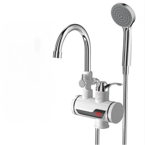 Robinet Électrique Avec Chauffe-Eau Instantané HOGART 230V - Pour Cuisine, Jardin, Camping-car - Eau Chaude En 5 Secondes