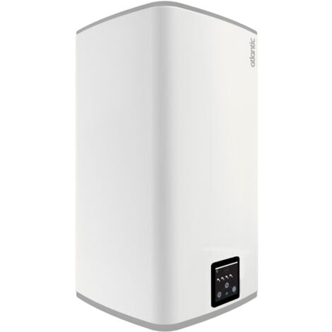 Chauffe-eau ATLANTIC plat vertical LINEO blanc 100L