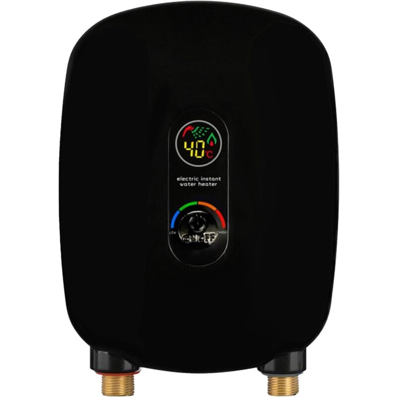 Chauffe-eau électrique sans réservoir 6500W 220V, eau chaude instantanée avec affichage lcd, chauffe-eau électrique pour la maison, le restaurant, le