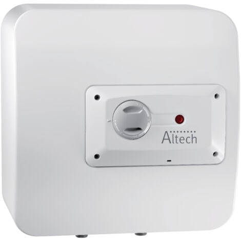 chauffe-eau électrique - sur évier - 30 litres - altech 3100454 - Blanc