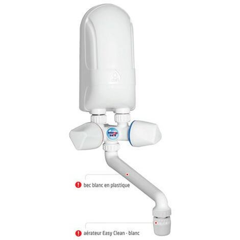 Chauffe-eau instantané DAFI 3,7 kW 230V avec robinet