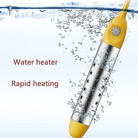 Chauffe-Eau lectrique Chaudire Chauffage De L'Eau Tige Chauffante Portable Faire Bouillir Rapidement L'eau par Immersion Suspendue Salle De Bain Piscine