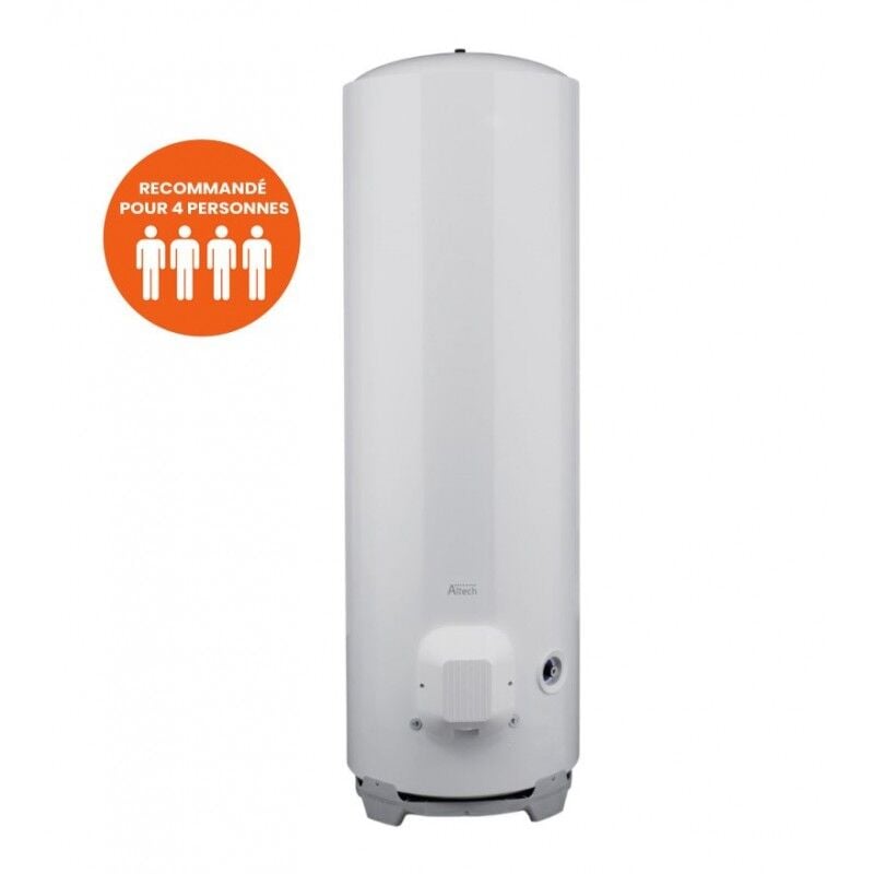 Chauffe-Eau Électrique 200L ALTECH Stéatite Ø570mm Vertical Stable Monophasé - 6505286