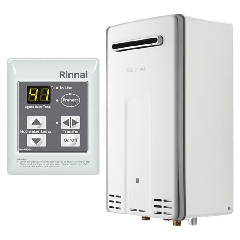 Chauffe-eau Rinnai INFINITY 28e Litres Externe à Méthane