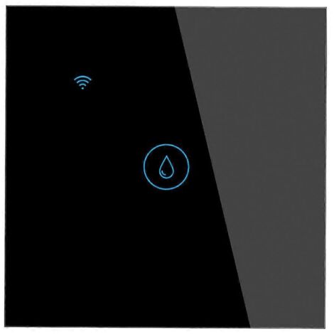 Chauffe-eau Smart Life WiFi avec application de commande tactile, minuterie marche/arrêt et commande vocale