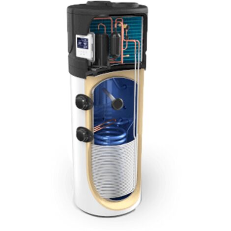 Chauffe-eau thermodynamique 200L/260L – Échangeur intégré – Classe A+ – Isolation PU rigide 50mm – Résistance 1,5 kW - OU 260 L