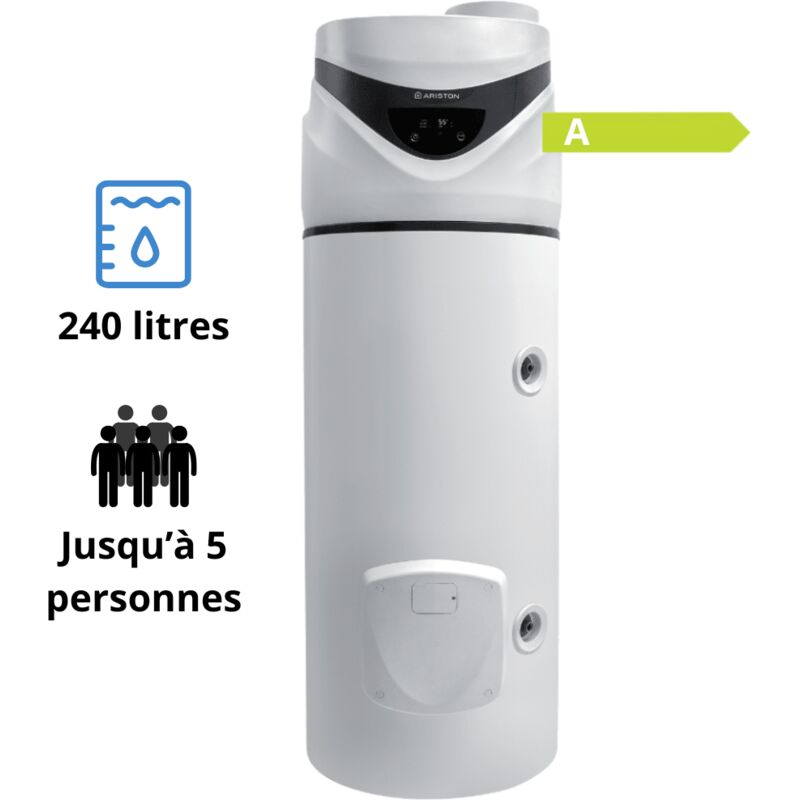 Chauffe-eau thermodynamique Nuos Primo HC - Ariston