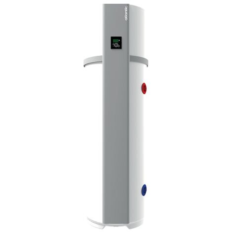 Atlantic – Chauffe-eau thermodynamique 200L A+ vertical sur socle – Connecté avec application Cozytouch – Économie d'énergie jusqu'à 75%