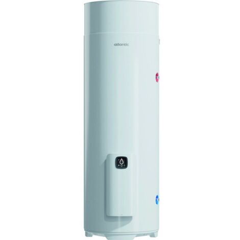 Atlantic – Chauffe-eau thermodynamique 250L vertical socle – Classe A+ – Puissance 1800W – Compatible Cozytouch – Économie d'énergie jusqu'à 50%