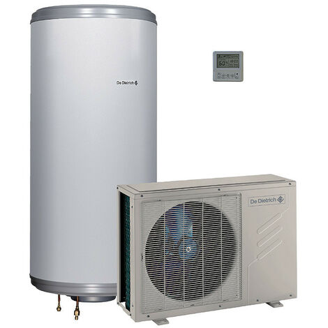 Chauffe-eau thermodynamique Kaliko Split Mural De Dietrich - TWH WH 200 E - Blanc