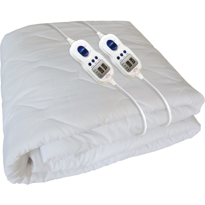 Couverture chauffante électrique multizone 140x160cm 2M vde 220-240V 50Hz 2x60W