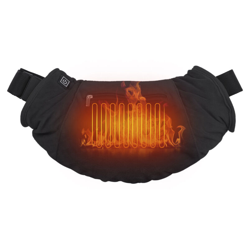 Chauffe-mains électrique chauffant pour temps froid, sac banane pour chasse, ski, camping