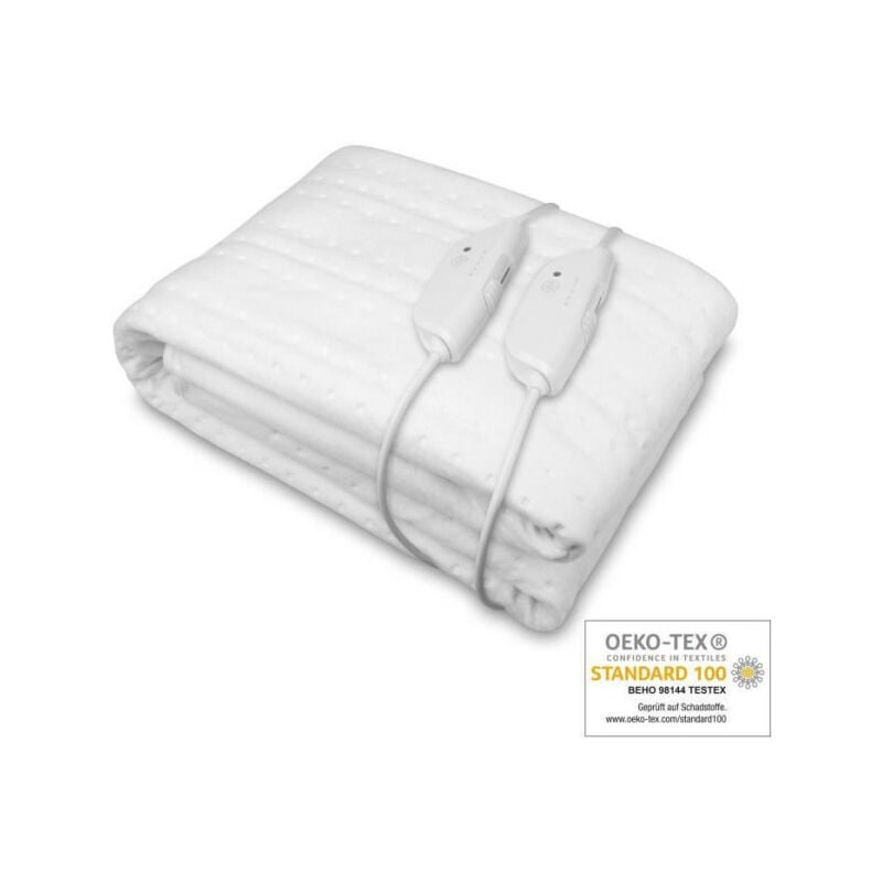 Medisana - Chauffe Matelas - Chauffant Confort Surmatelas – Chauffe-lit 2 places– hu 676 – lavable – 4 niveaux de températures - arret automatique
