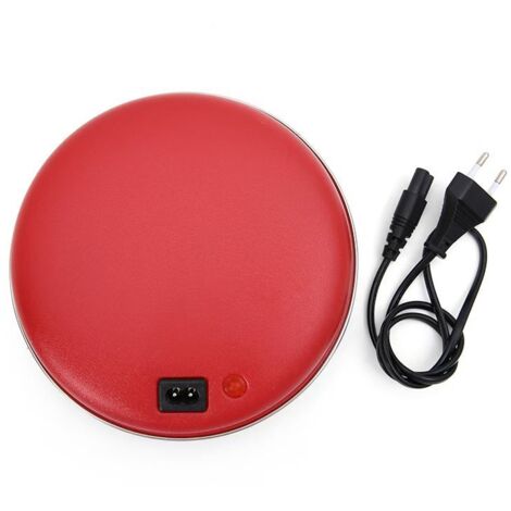 Chauffe-plat électrique, chauffe-gâteau électrique, chauffe-mains, chauffe-plat rechargeable, arrêt automatique, sans eau et antidéflagrant