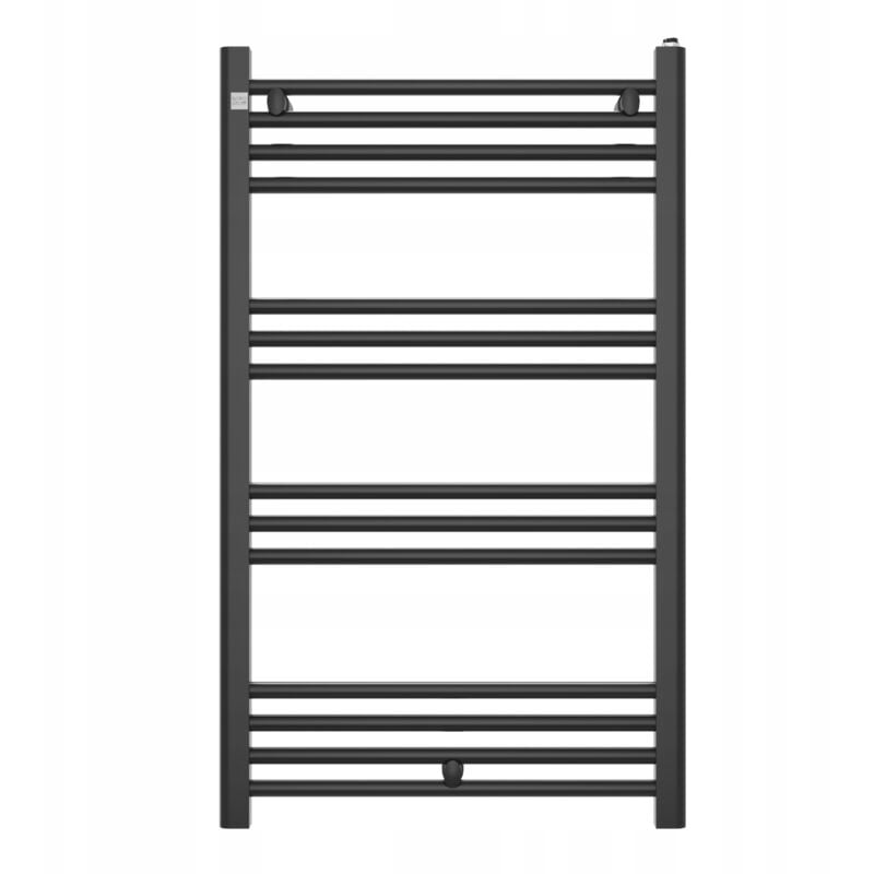 Chauffe salle de bain 10060 cm noir calorifer drabin moderne puerto 85035930