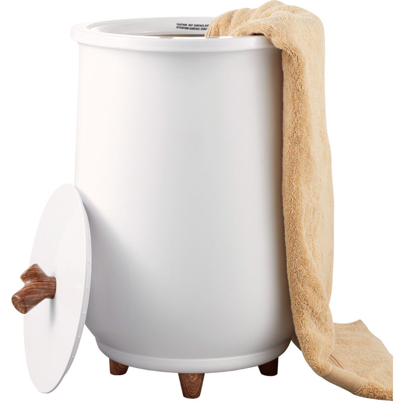 Mophorn - Chauffe-serviettes 20L, grand chauffe-serviettes de salle de bain avec arrêt automatique, minuterie à 4 niveaux pour deux serviettes de