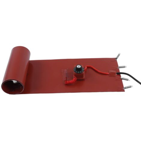 Chauffe-Tambour, Couverture Chauffante pour Tambour de Chauffage électrique à Ressort élastomère pour Réservoirs de (Prise américaine 110V)