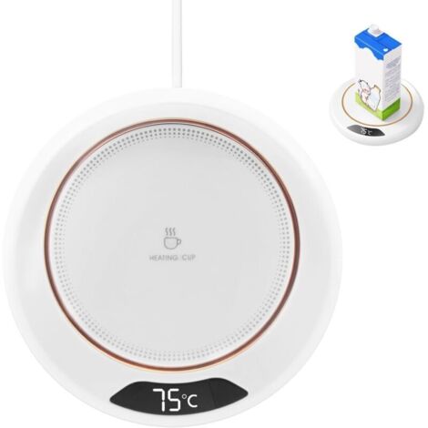 Chauffe Tasse Électrique, Chauffe Tasse de Café, ChauffeTasses avec 3 Niveaux de Température avec arrêt Automatique,pour thé, café, Lait au Bureau et
