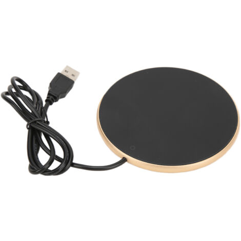 Chauffe-tasse USB portable avec arrêt automatique, étanche et durable pour mugs et gobelets