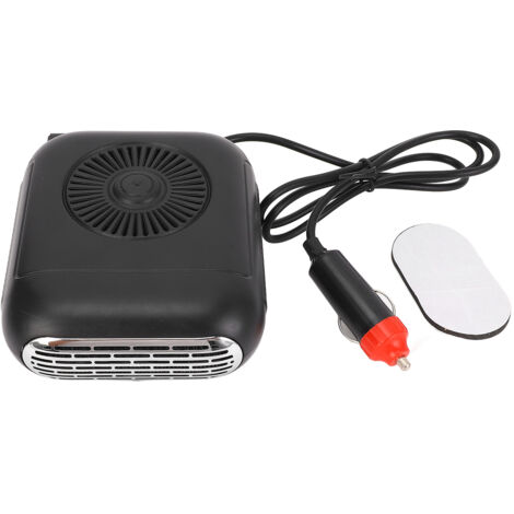 Chauffeur de voiture portable électrique silencieux véhicule petit espace thermostat 12V à 360 degrés réglable à 2 niveaux de niveau.