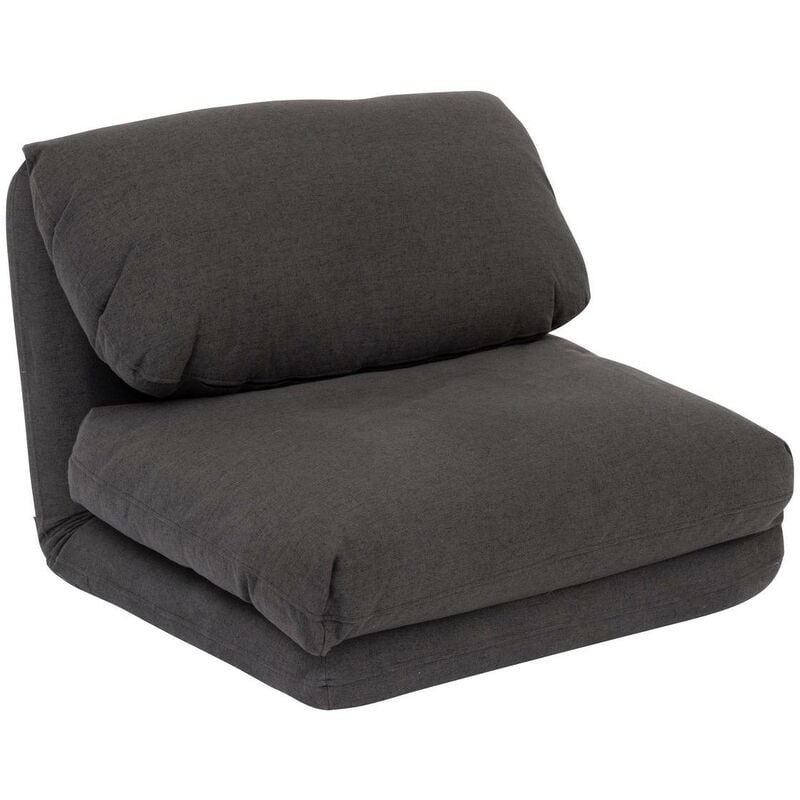 Chauffeuse Marza gris ardoise 209x78cm - Atmosphera créateur d'intérieur