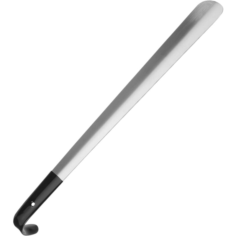 Ensoleille - Chausse-pied à long manche pour personnes âgées, chausse-pied en métal en acier inoxydable, chausse-pied extra long de 16,5 pouces pour