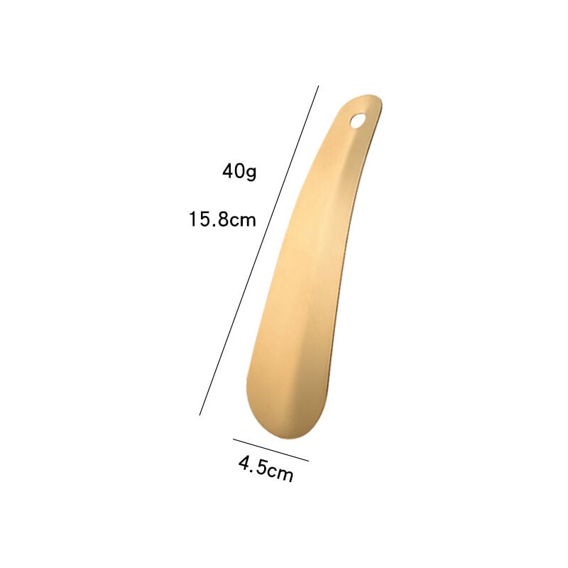 Chausse-pied extra long en cuivre, porte-chaussures, lève-chaussures