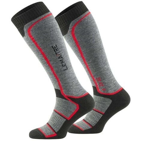 Chaussette de travail hiver Lemaitre Lemato Gris 46-49