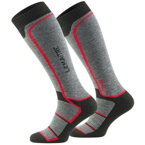 Chaussette de travail hiver Lemaitre Lemato Gris