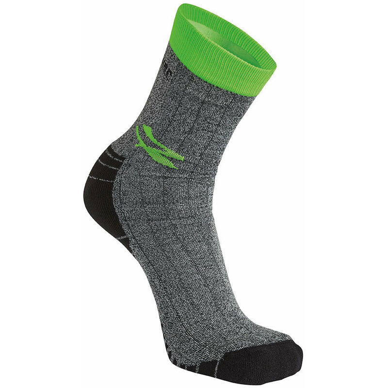 Lot de 2) Chaussettes hautes de travail giady Gris et vert