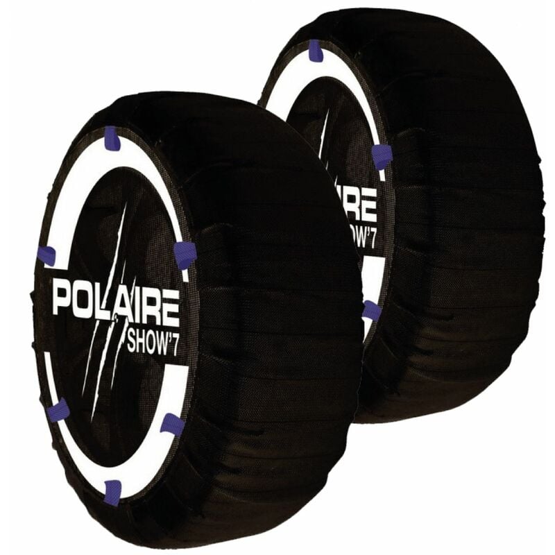 Chaussettes à neige, chaînes textile pour voiture - show' 7 - S81 Polaire