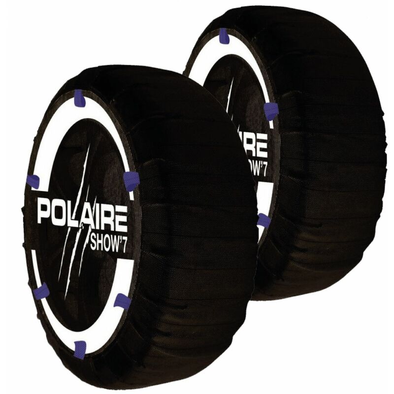 Chaussettes à neige, chaînes textile pour voiture - show' 7 - S84 Polaire